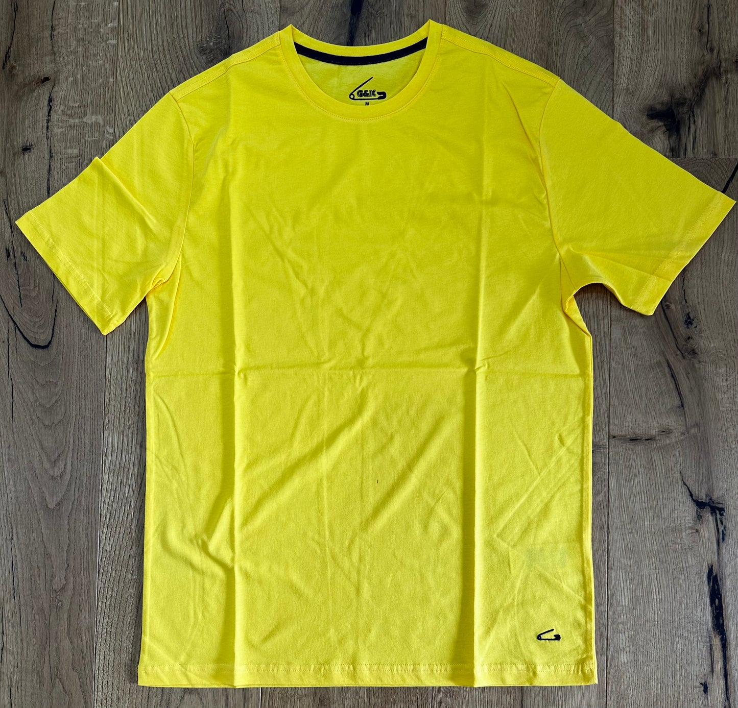 Basic T-Shirt in blau
