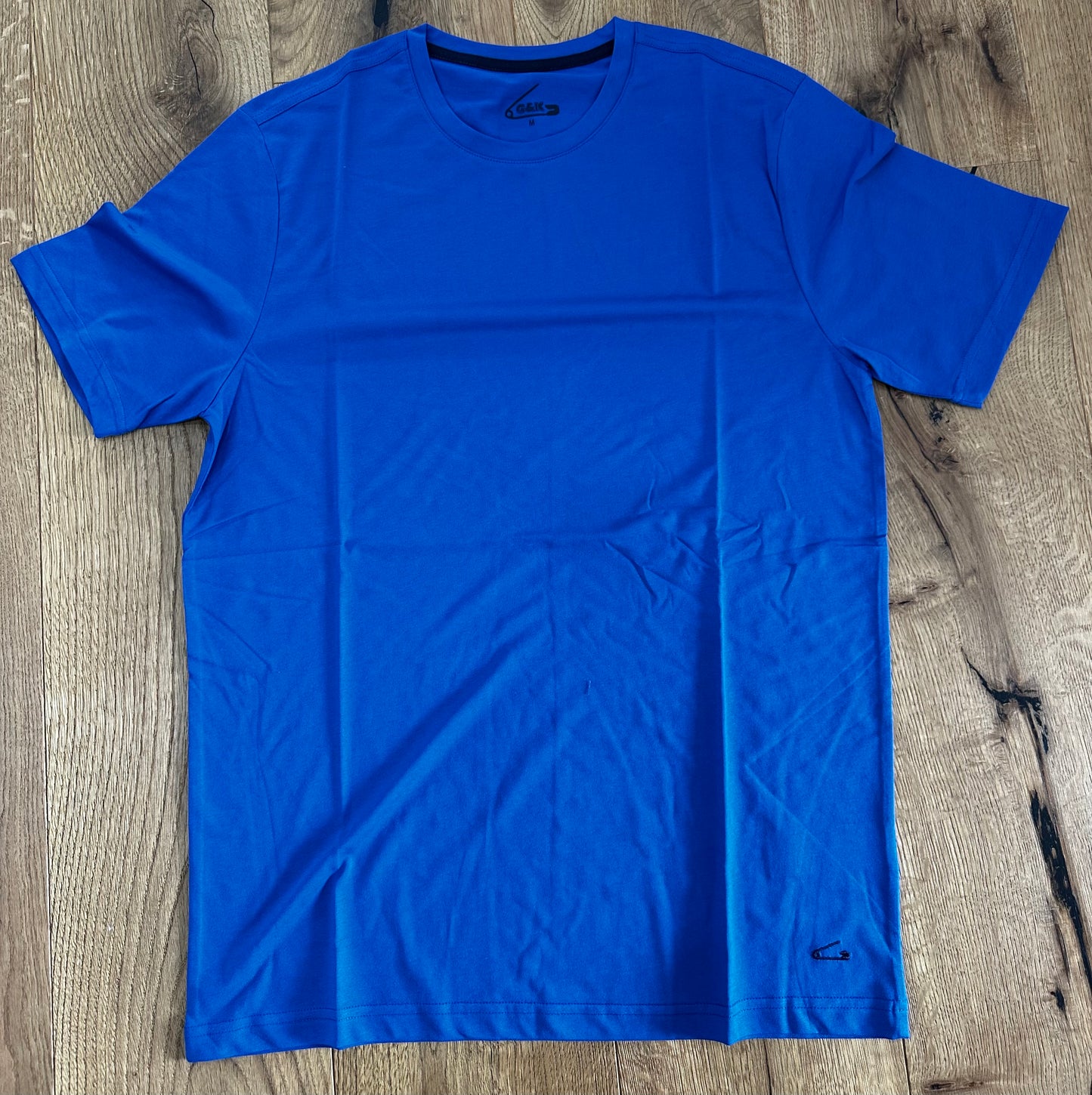 Basic T-Shirt in blau