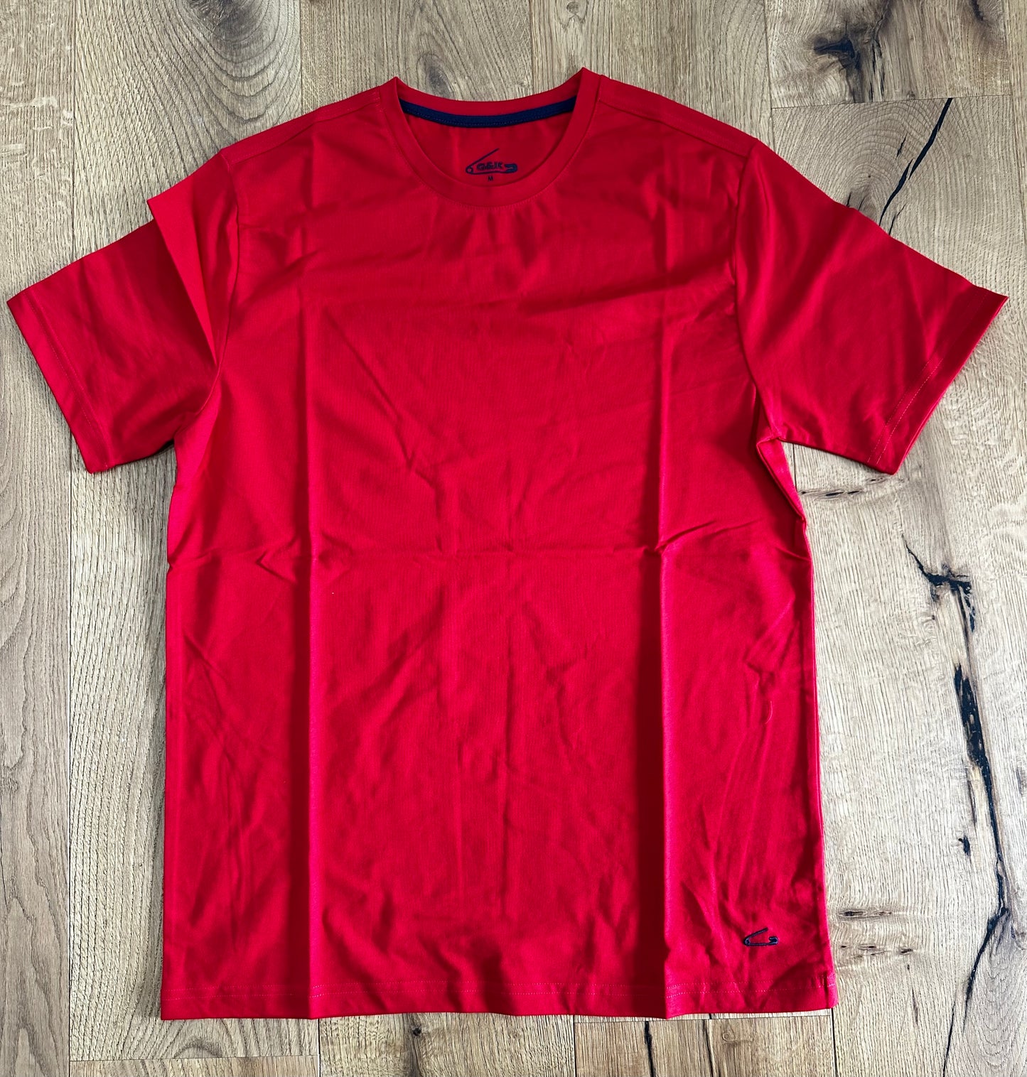Basic T-Shirt in Rot