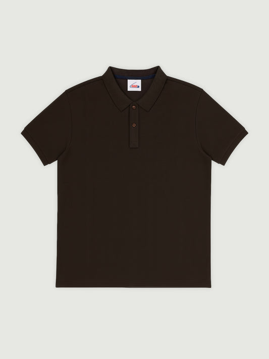 dunkelbraun Polo