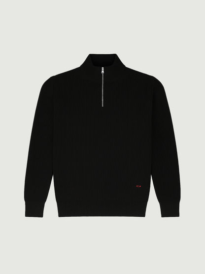 Strickpullover Schwarz