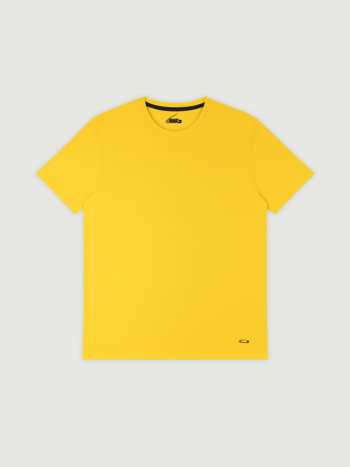 Basic T-Shirt gelb