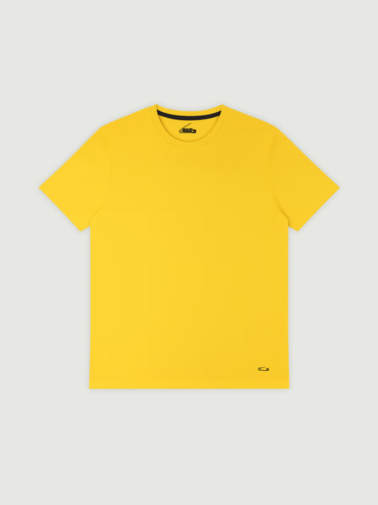 Basic T-Shirt gelb