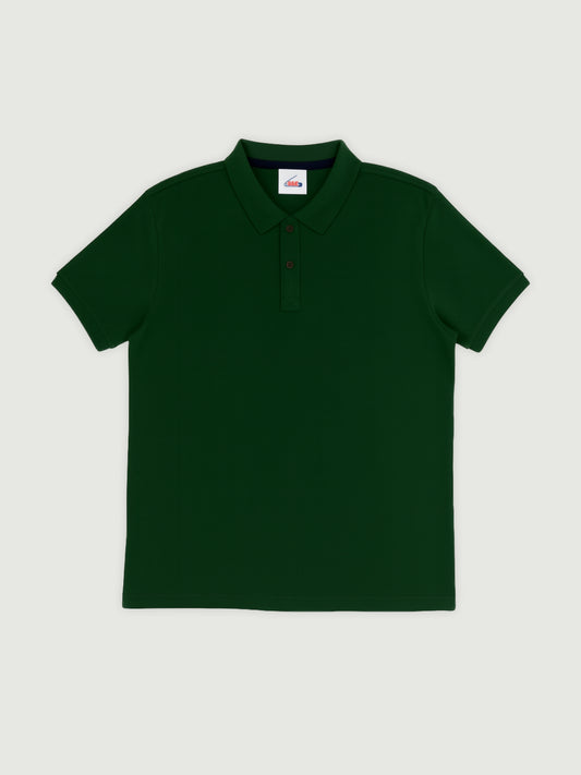 Polo dunkelgrün