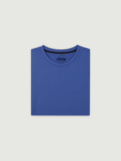 Basic T-Shirt blau