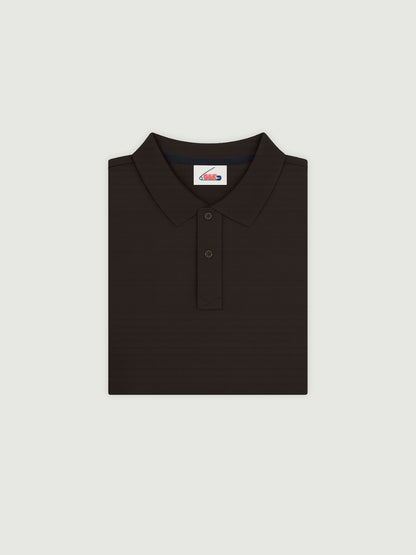 dunkelbraun Polo