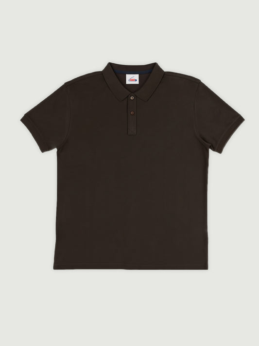 dunkelbraun Polo