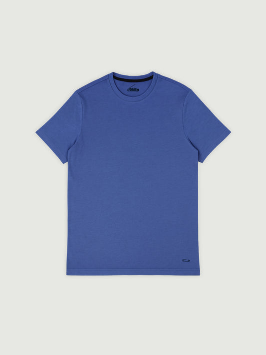 Basic T-Shirt blau