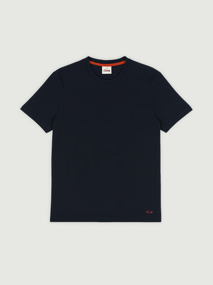 Basic T-shirt in dark blue