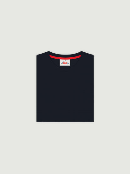 Basic T-shirt in dark blue