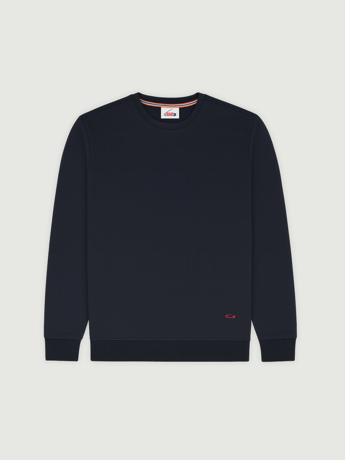 Basic Pullover dunkelblau