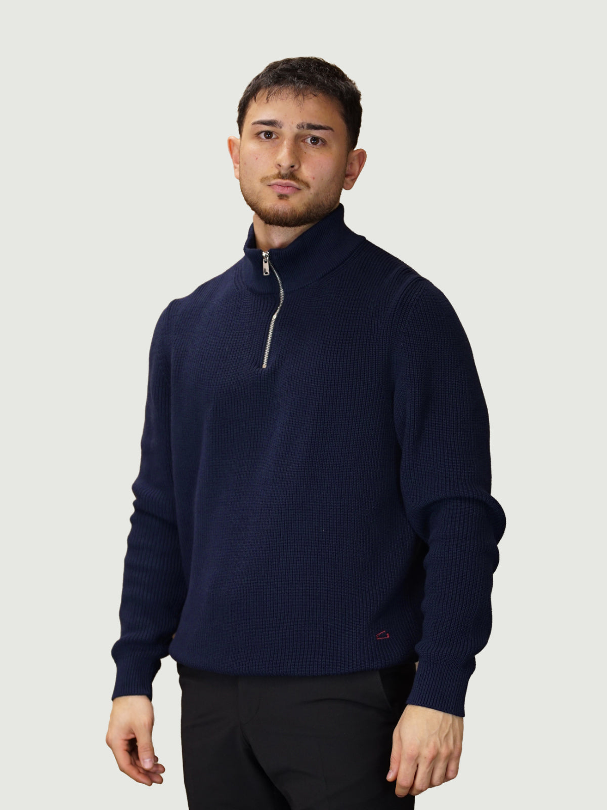 Strickpullover dunkelblau