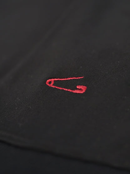 Basic Pullover schwarz