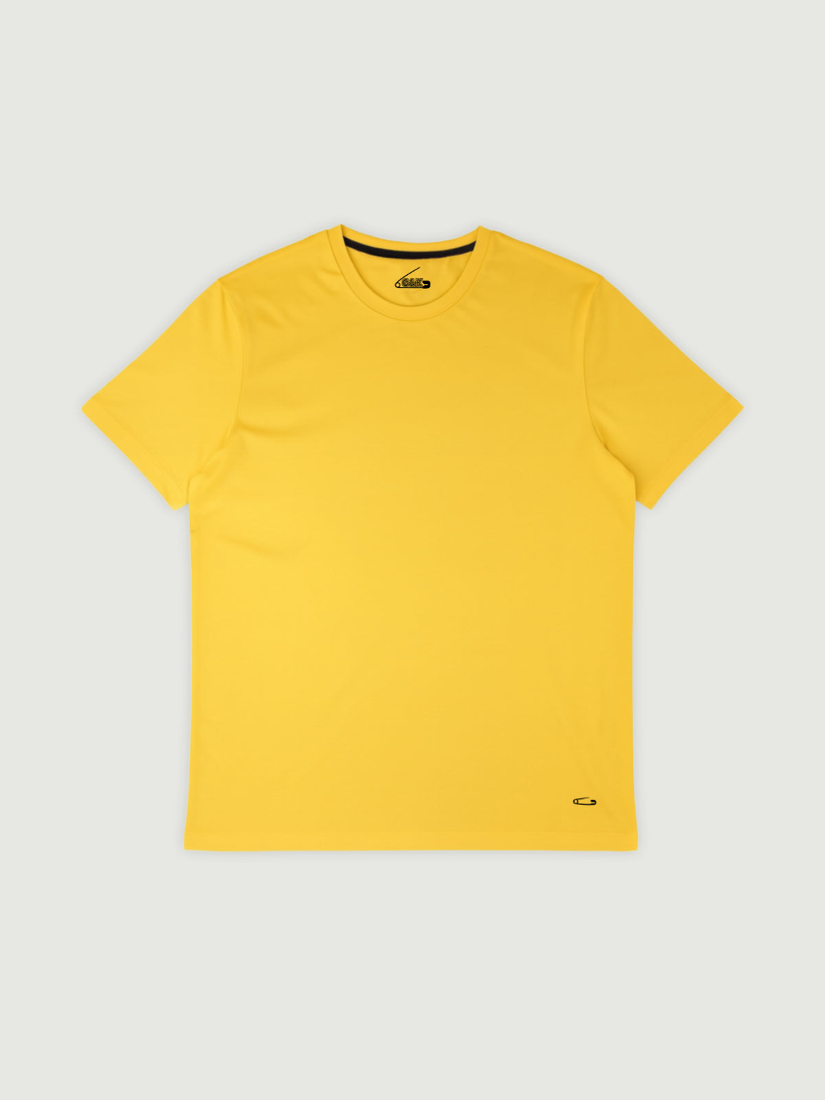 Basic T-Shirt gelb