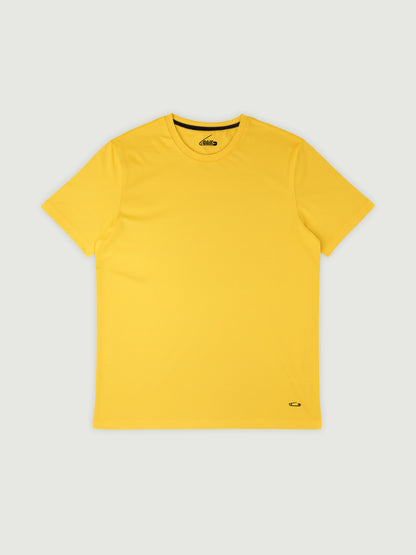 Basic T-Shirt gelb