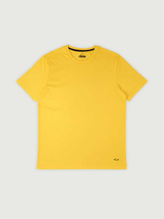 Basic T-Shirt gelb