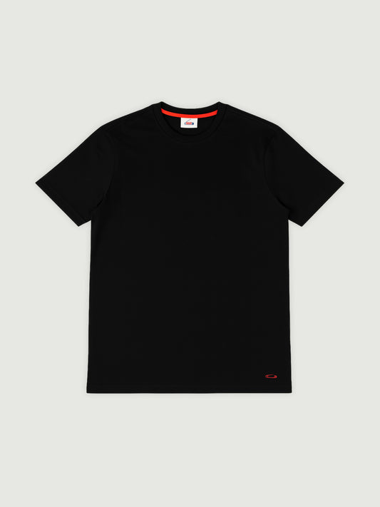 Basic T-Shirt schwarz